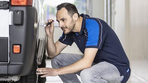 Abbildung Gasanlagenprüfung an PKW